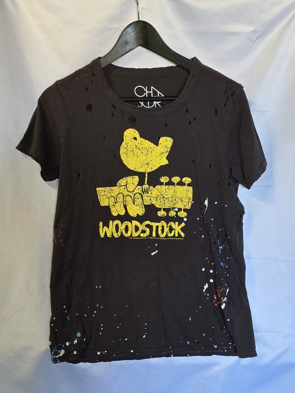 Chaser Woodstock Distress Tee